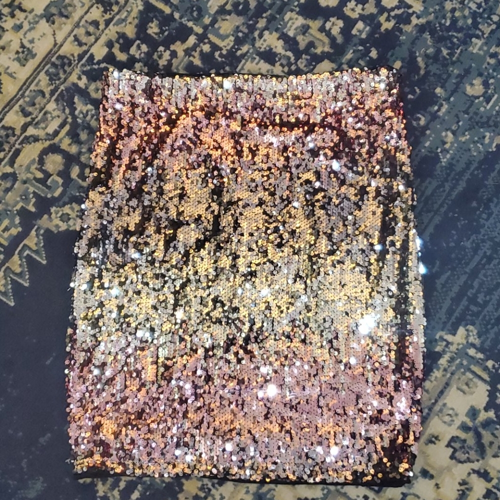 Sequin pencil skirt NWOT
